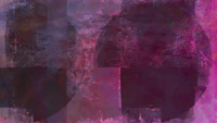 Magenta Bauhaus Circle carta da parati