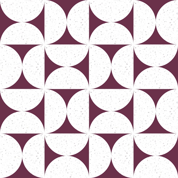 Magenta Bauhaus Circle