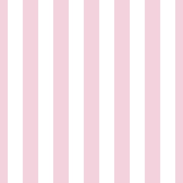 Light Pink Peony Stripes