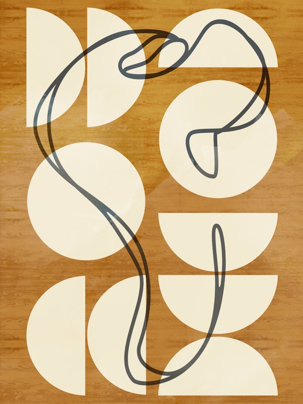 Mid-Century Wood Line