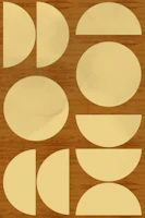 Rough Wood Mid-Century tapete