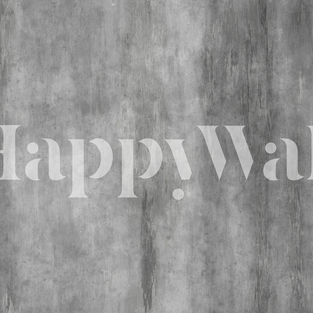 Carta da parati Loft Style Concrete Wall in una stanza