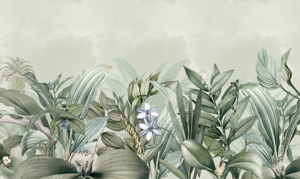 Tropical Vintage Garden