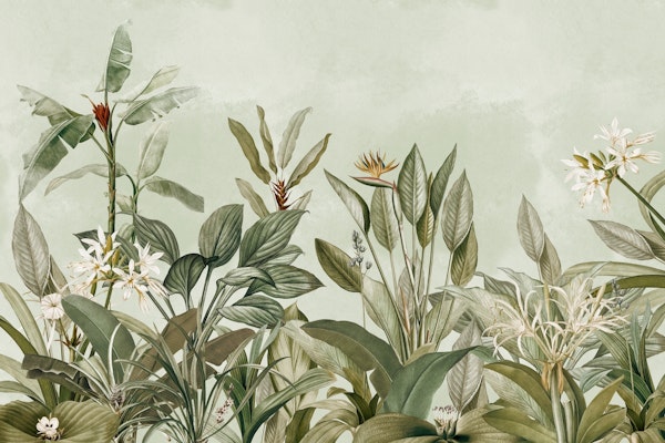 Exotic Vintage Garden