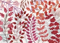 Leaves Design Art 3 carta da parati