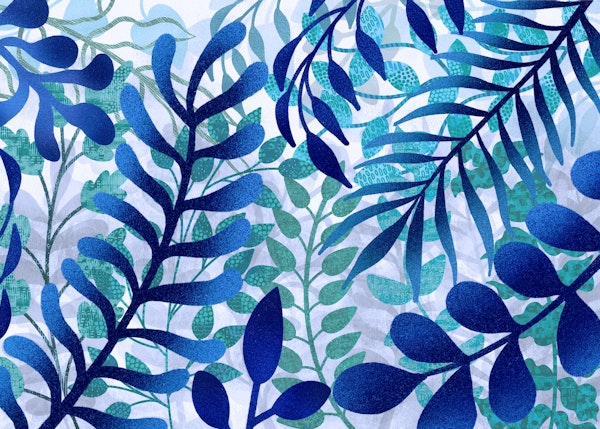 Art with Leaves Design 1