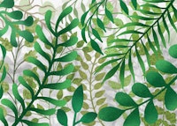 Art with Leaves Design 2 tapete