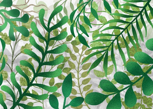 Art with Leaves Design 2