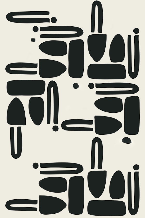 Mid Century Modern Cutouts