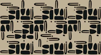 Mid Century Modern Cutouts tapeta