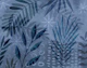Palm Leaf Collage Mix Blue