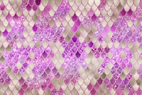 Gold Pink Mermaid Scales Glam 1 tapete