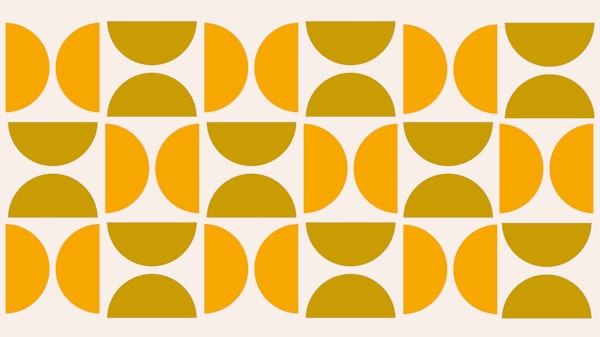 Golden Ochre Bauhaus