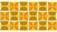 Imperfect Bauhaus Shapes wallpaper