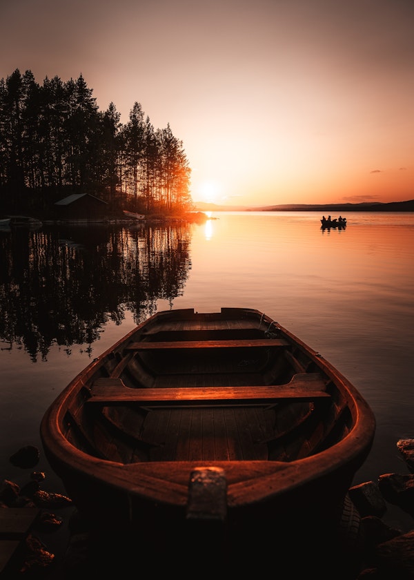 Sunset in Hälsingland