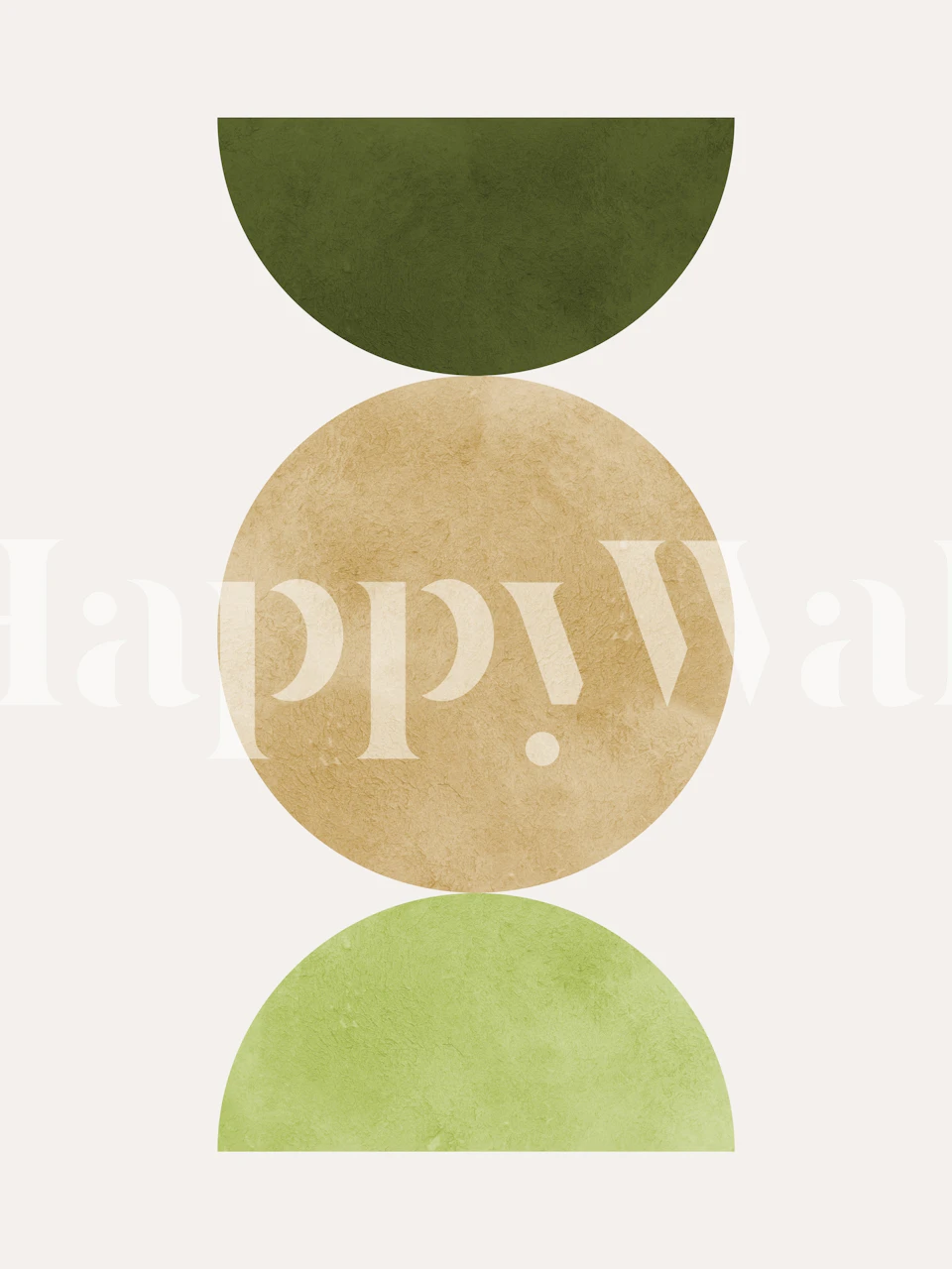 Lines and circles 07 wallpaper in a room