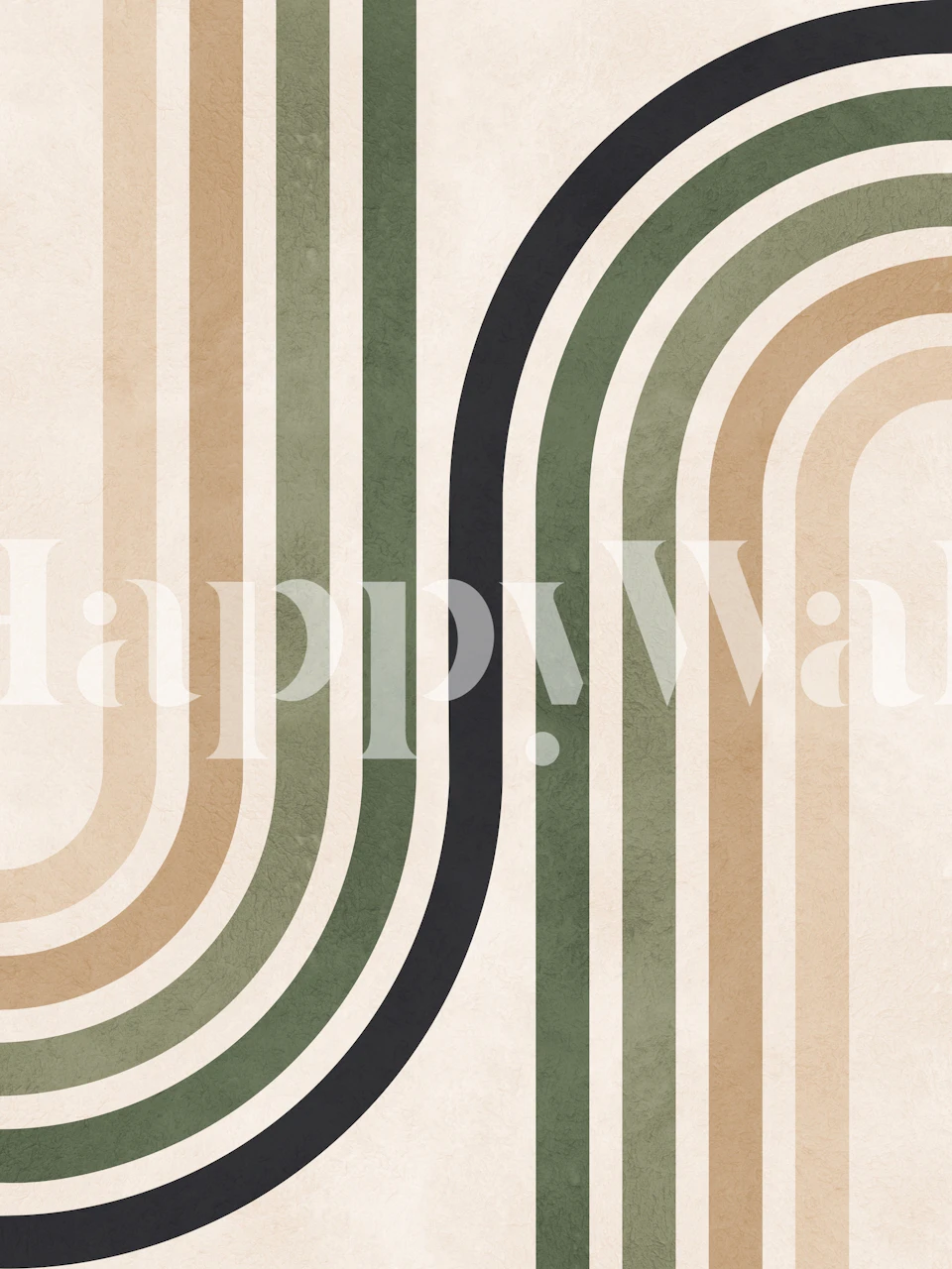 Lines and circles 08 wallpaper in a room