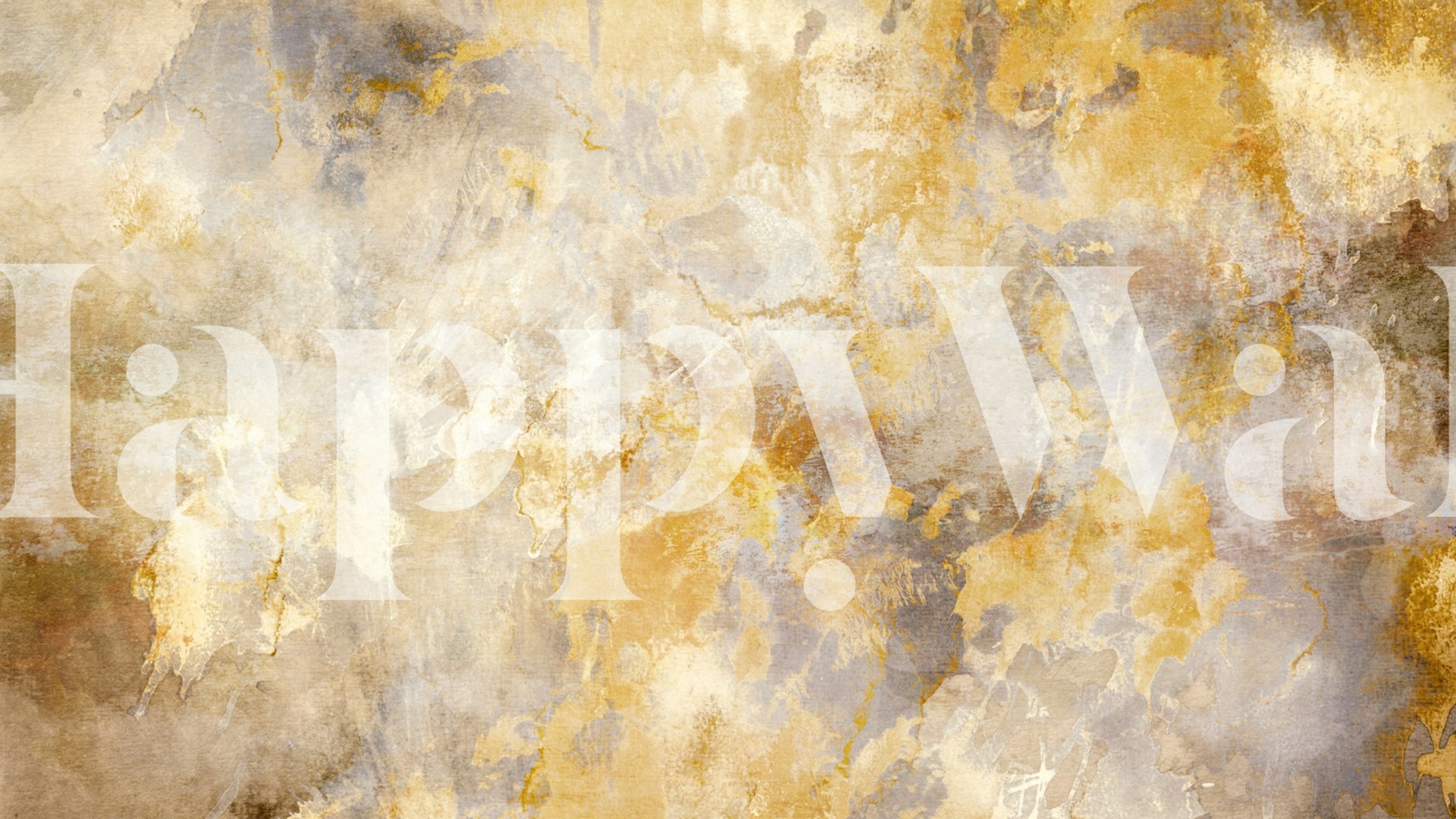 Golden Stone wallpaper displayed in a room