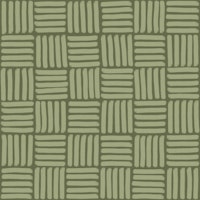 Basketweave on Moss Green - Large tapety