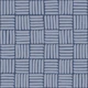 Basketweave on Blue - Large
