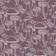 Sketchy Mushrooms on Purple - Small