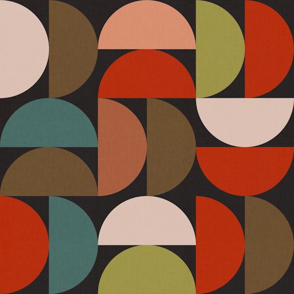 geometric mid century