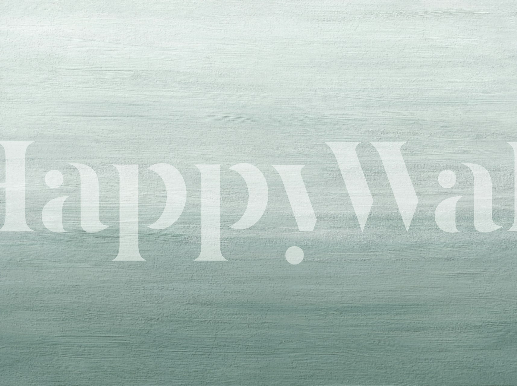 Gradient sage green wallpaper with soft brush strokes