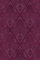 Art Deco Opulence Reverie Burgundy Crimson wallpaper