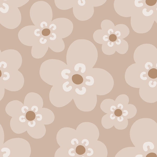 Mimi Scandi Flowers - Earthy 1