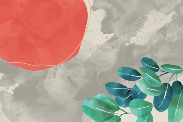 Mid Century Sunrise Jungle