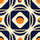 Abstract square tiles pattern (2183)