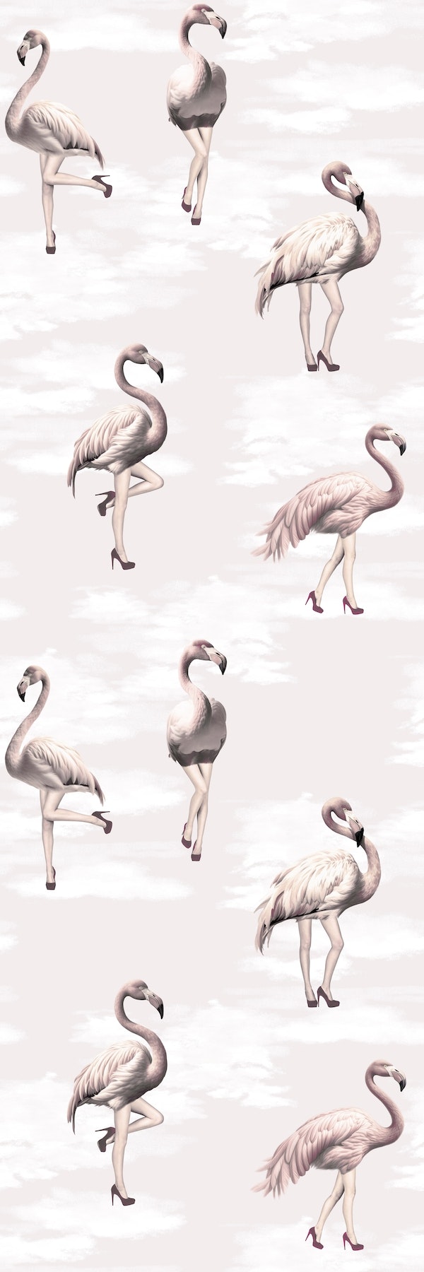Flamingo Girls in antique pink