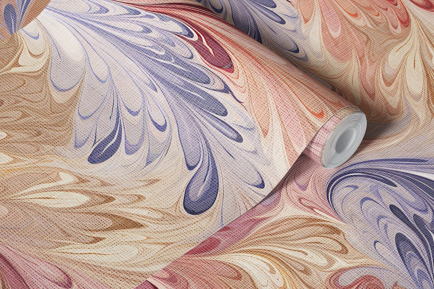 Italian Marbled Paper 2 wallpaper roll