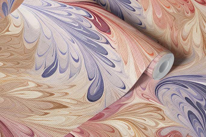 Italian Marbled Paper 2wallpaper roll