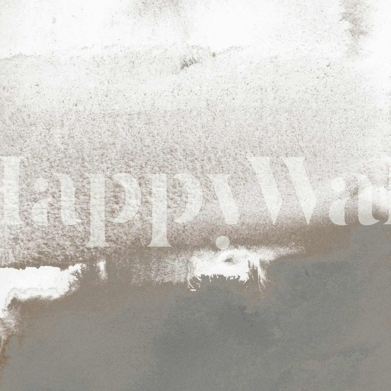 Carta da parati Atmospheric texture esposta in una stanza