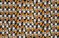 Muted Mid Century Bauhaus Tiles wallpaper