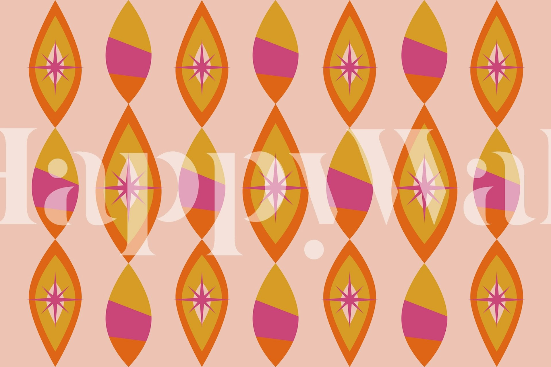 Retro Neon Wallpaper - happywall.com