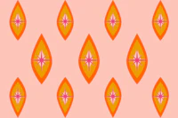 Vivid Retro Forms papiers peint