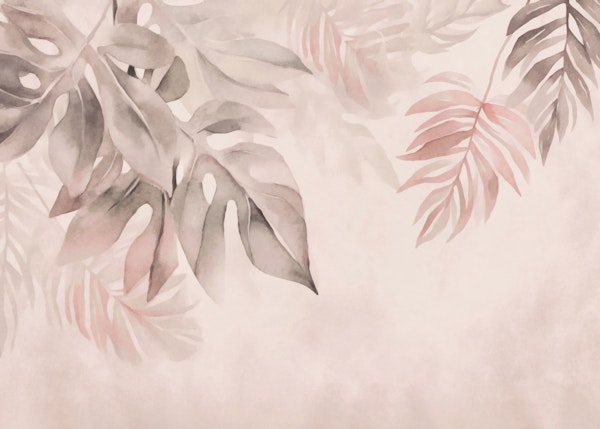 Gentle Leaf Tropical Whispers Blush