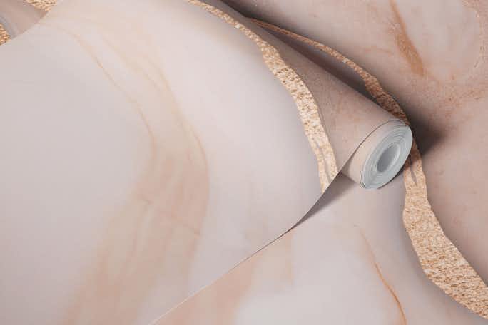 Marble Luxury Glam Beige Goldwallpaper roll
