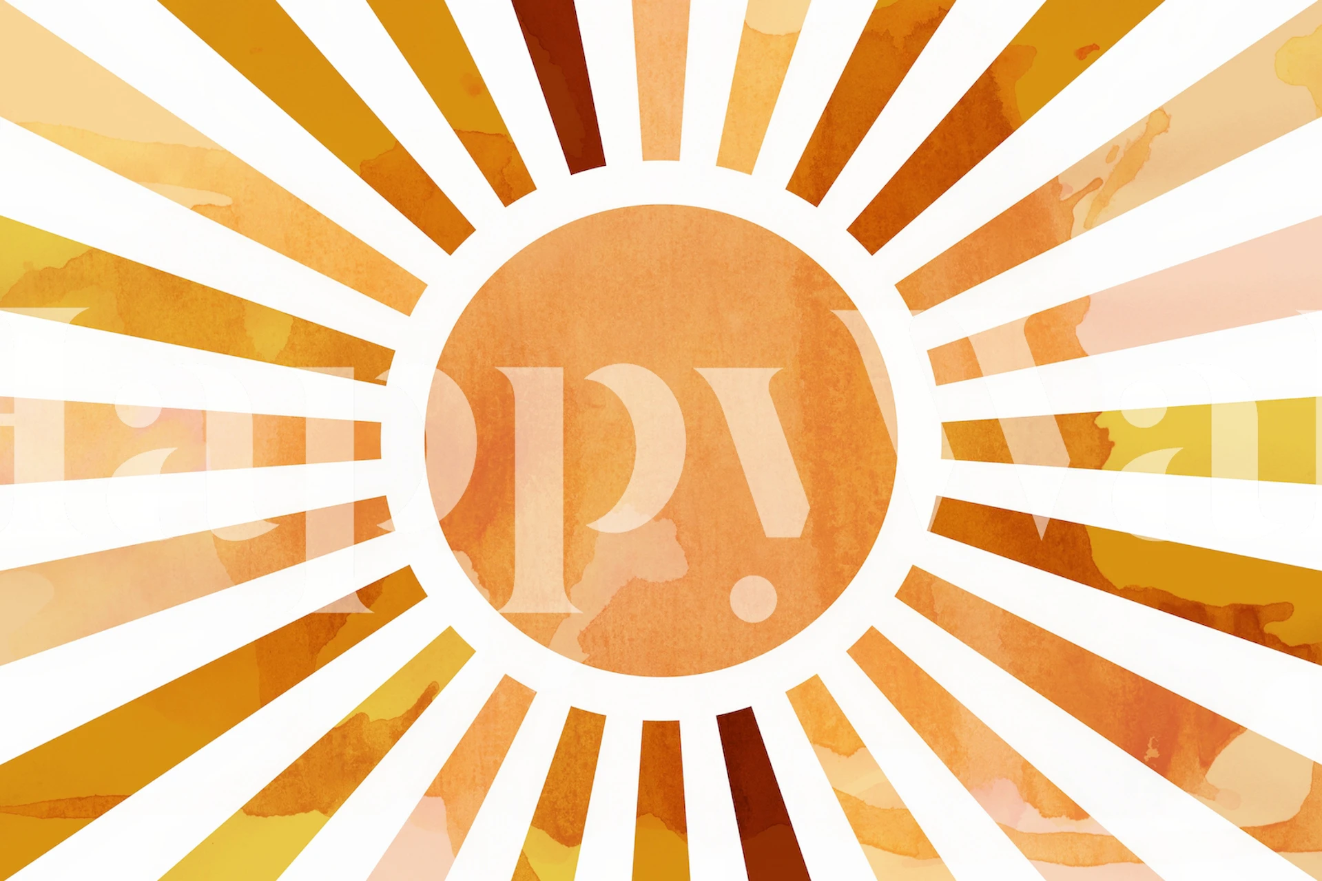 El papel pintado Golden Sunbeams se muestra en una habitación