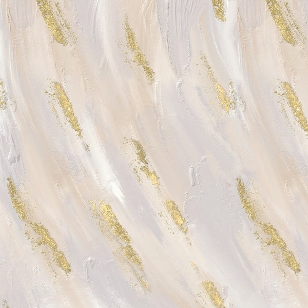 Neutral Painting with Gold