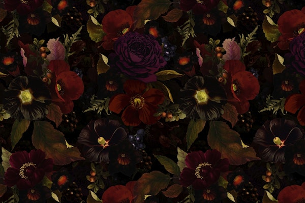Mystic Opulent Dark Flower Garden