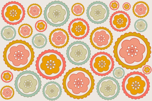 Cosmic Daisy Seventies Flowers