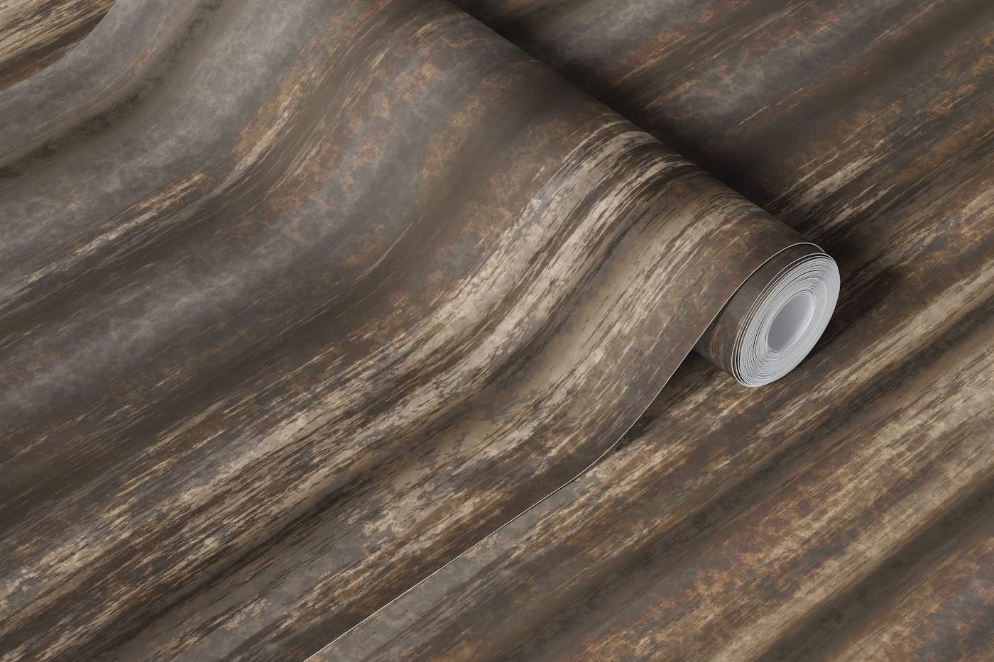 Urban Grit Fushion Corrugated Steel wallpaper roll