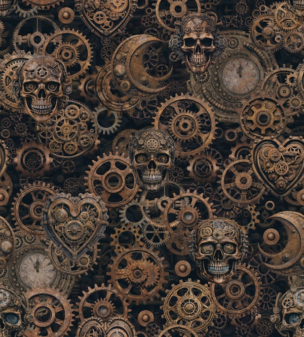 Rusty Elegance Steampunk Gothic Vibe