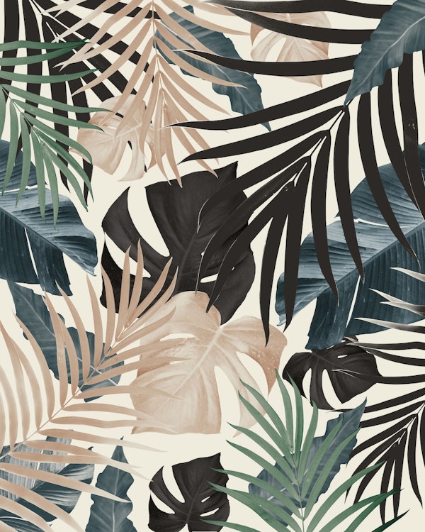 Tropical Jungle Leaves Pattern 20