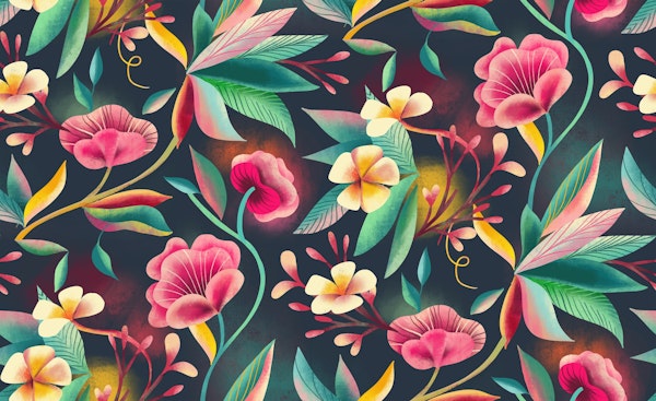 tropical floral scent