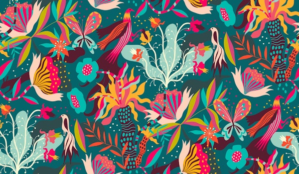 fantastic jungle teal