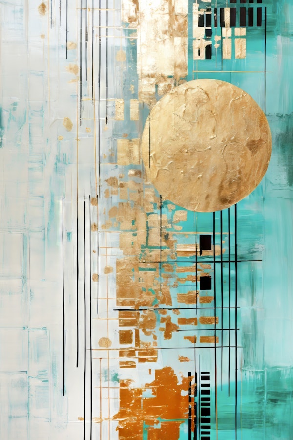 ABSTRACT ART Bright day